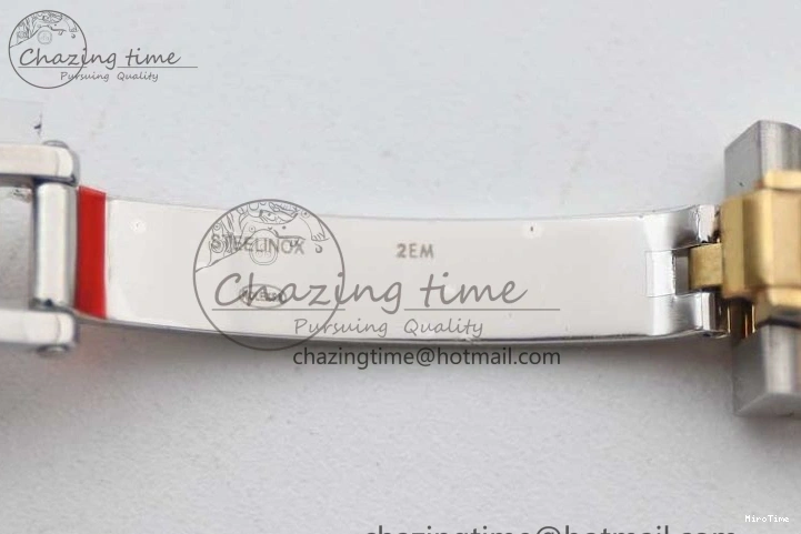 MiroTime 0420 Minimalist Datejust 28mm 279179 SS YG TWF Best Edition Gold Diamonds Markers Dial on SS YG Jubilee Bracelet NH 2141